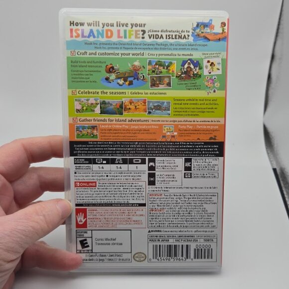 Animal Crossing Nintendo Switch New Horizons Game - Picture 2 of 3